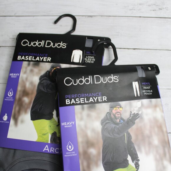 Cuddl Duds Men's Base Layer Shirt Pants Size S Heavyweight Long Johns - Picture 3 of 7